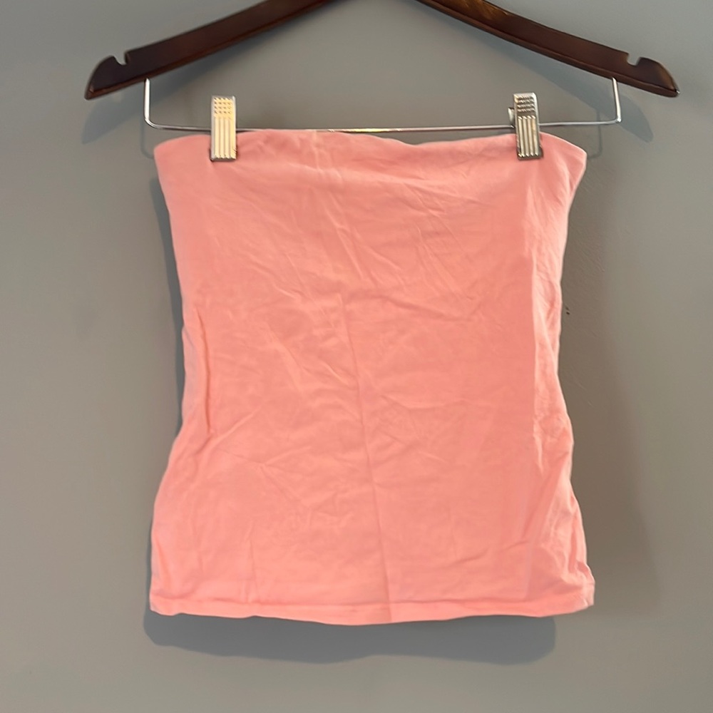 Express tube top, XS, coral color